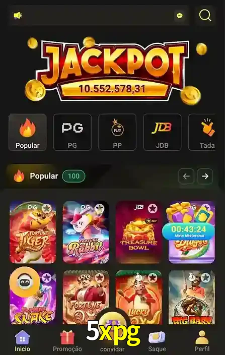 Promoções Especiais no 5xpg App